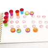 Cartoon Smiley Emoji Stampers for Kids (10 Pcs)