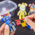 DIY Fluid Violent Bear Miniature Self-Painting Kit